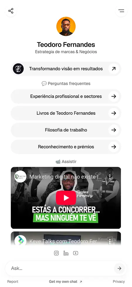 Teodoro Fernandes — Entrepreneur